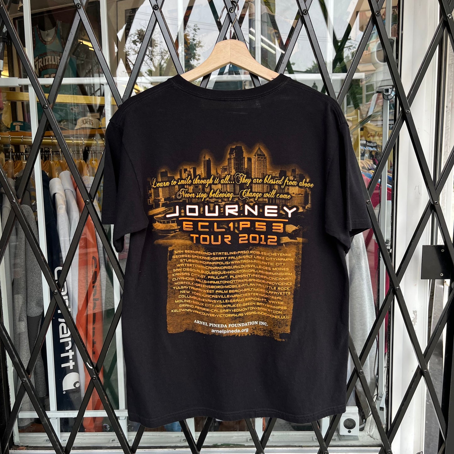 2012 Journey Eclipse Tour Tee - Size L