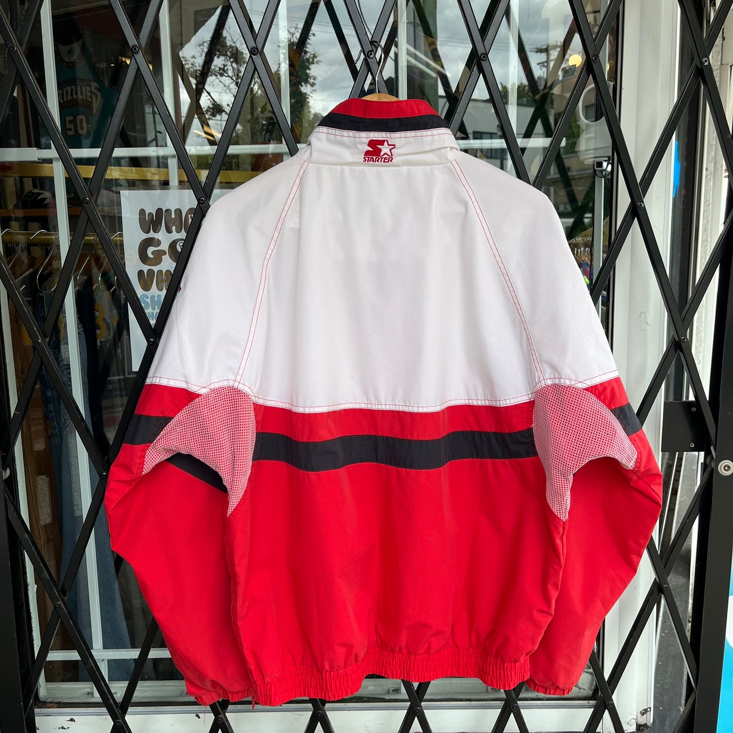 Vintage Starter Indiana University Hoosiers Pullover Windbreaker - Size L