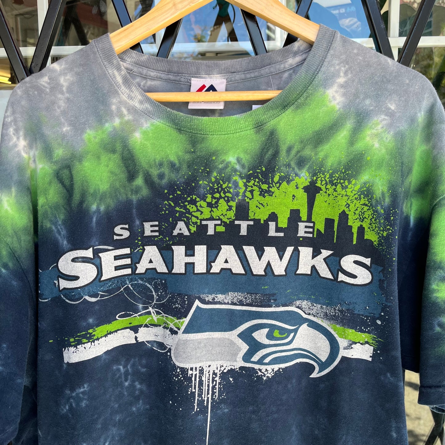 Seattle Seahawks Tie Dye Tee - Size XL