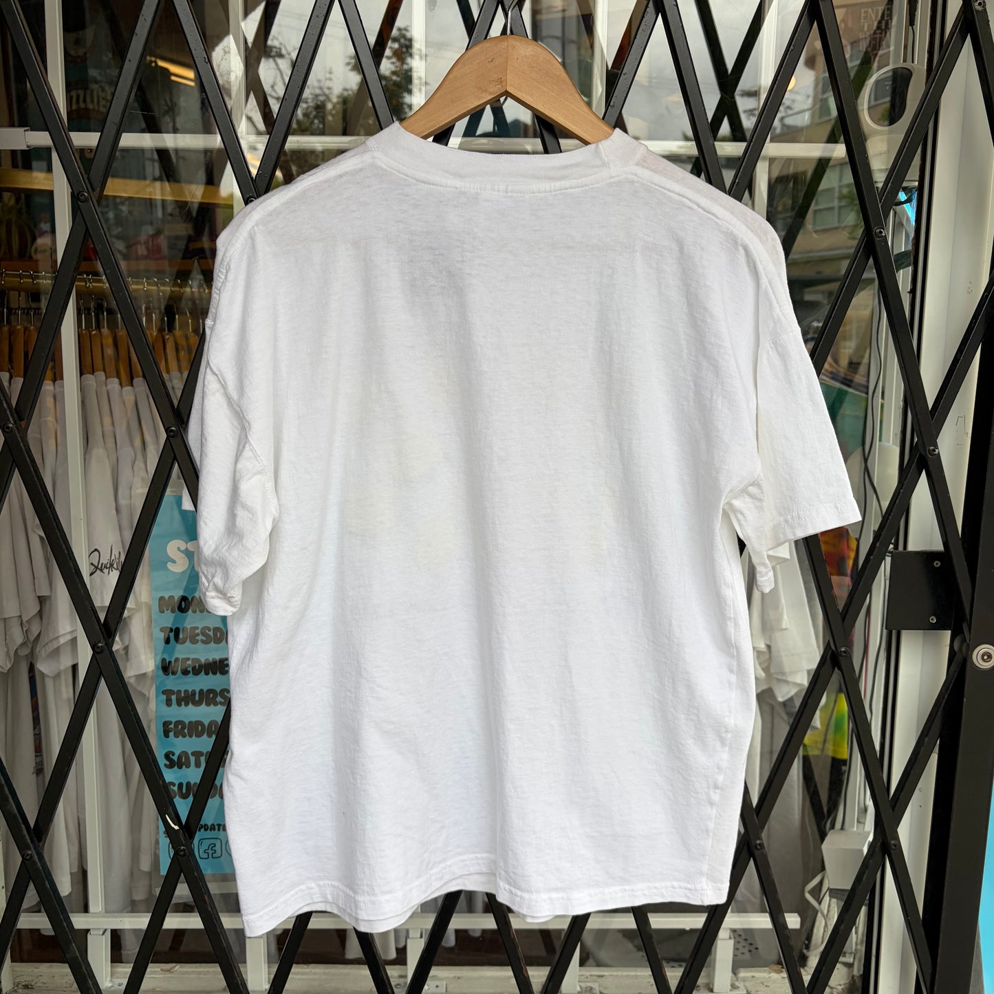 Vintage Smiley Face Macarena Tee - Size M