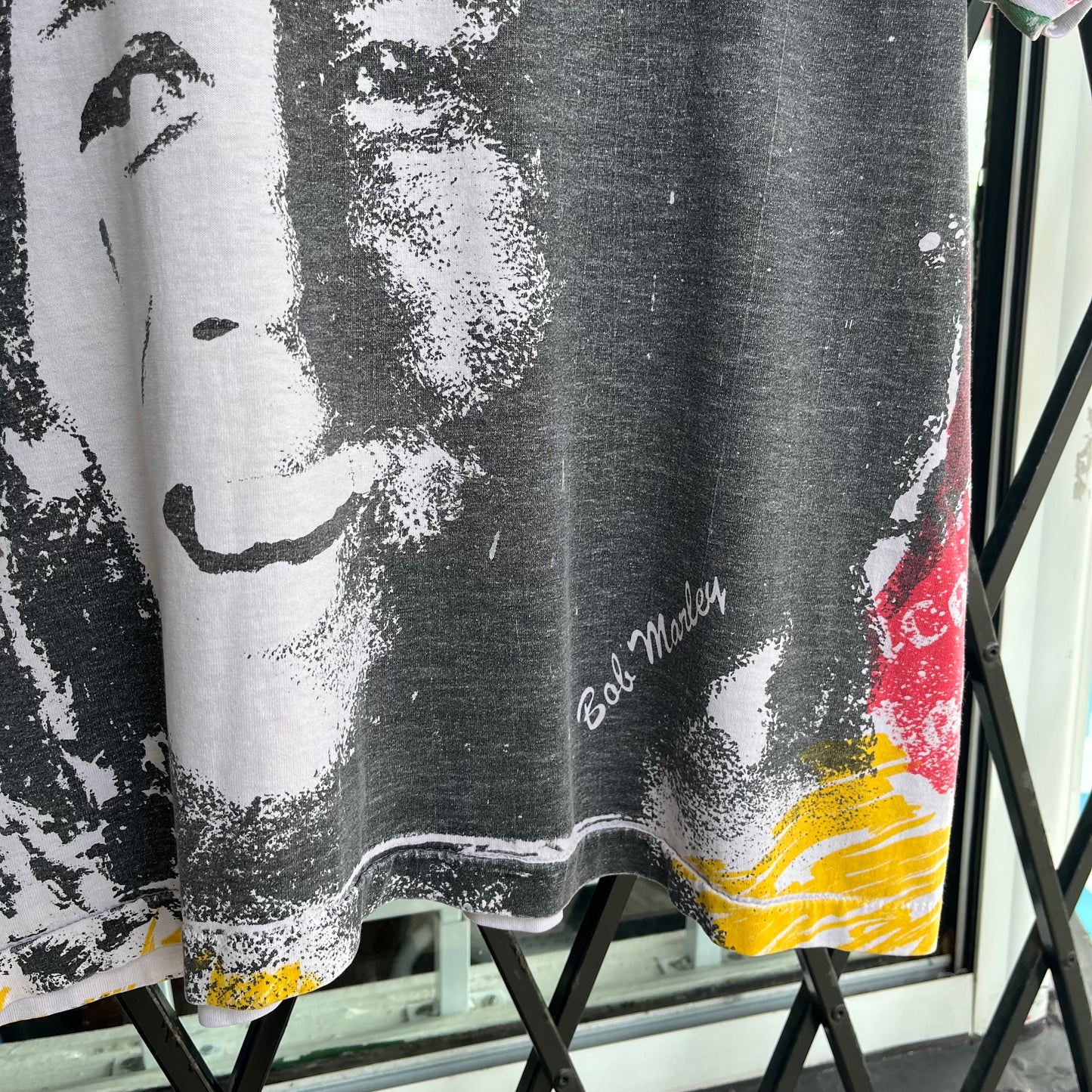 Vintage Bob Marley AOP Tee - Size XL