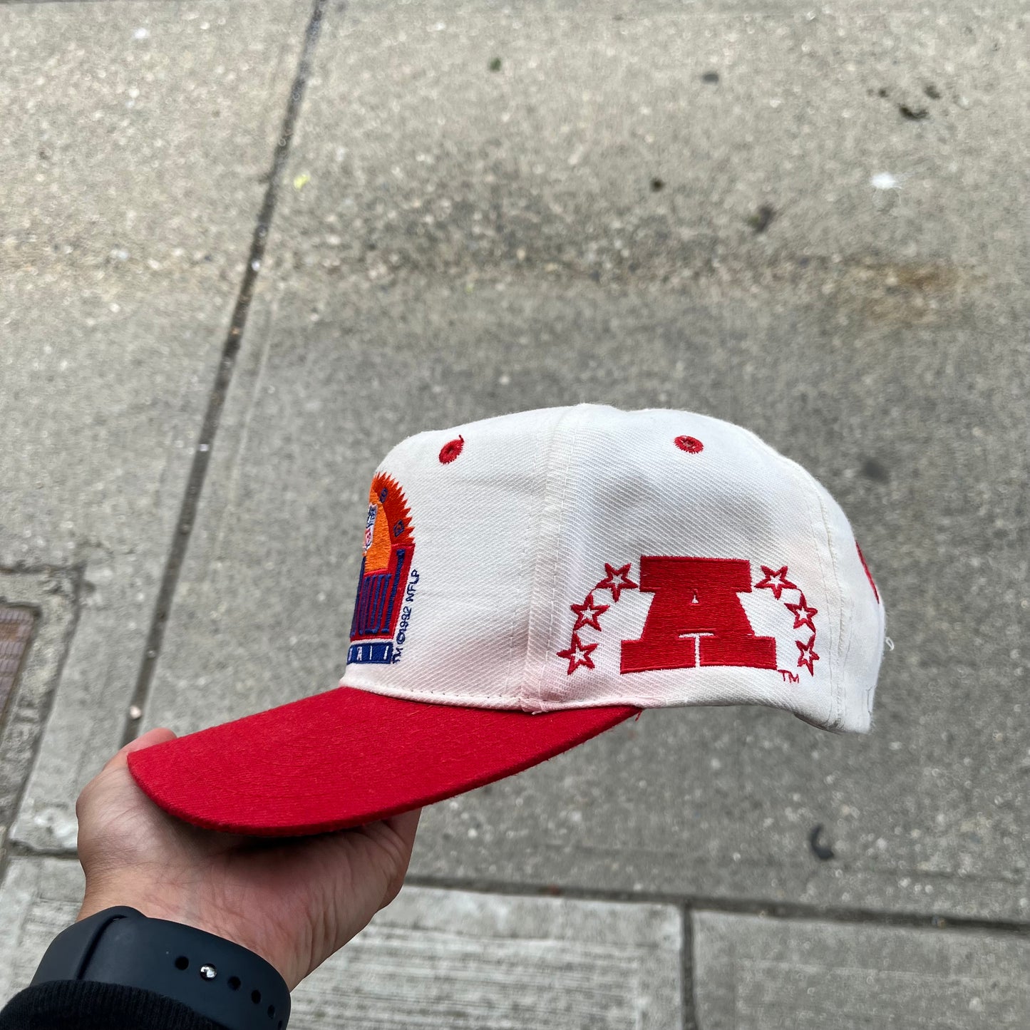 1993 Logo 7 NFL Pro Bowl Hawaii Snapback