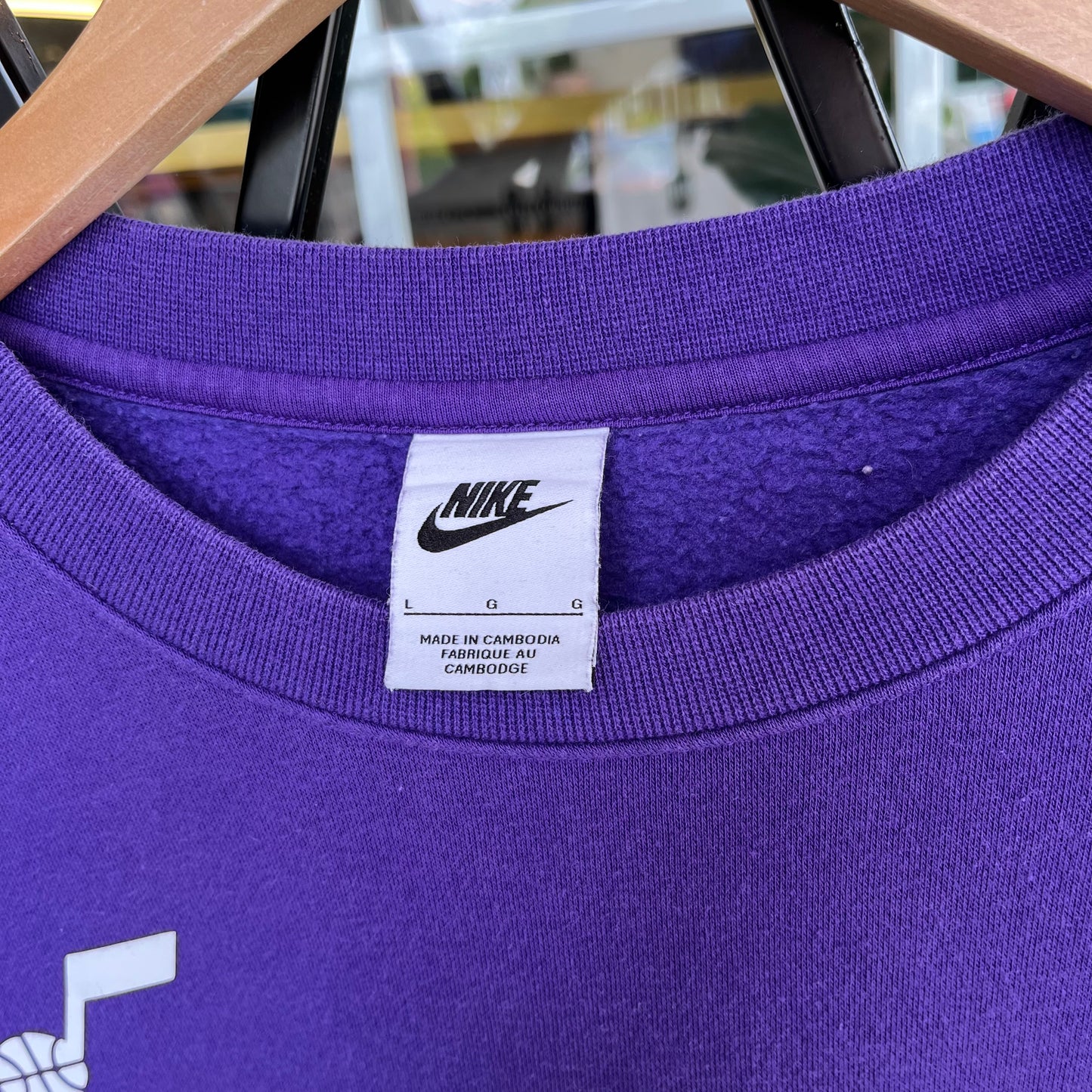 Nike Utah Jazz Crewneck - Size L