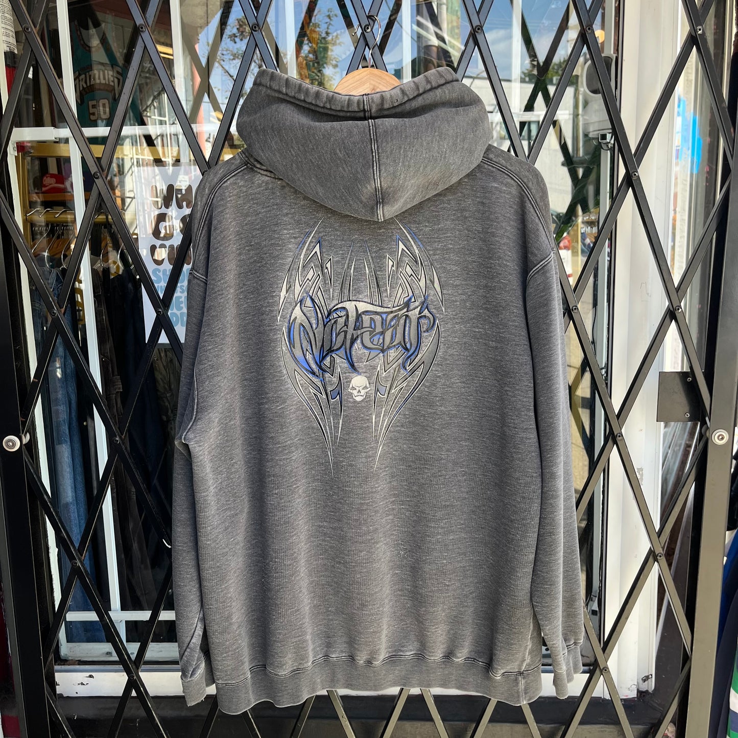 Y2K No Fear Hoodie - Size XL