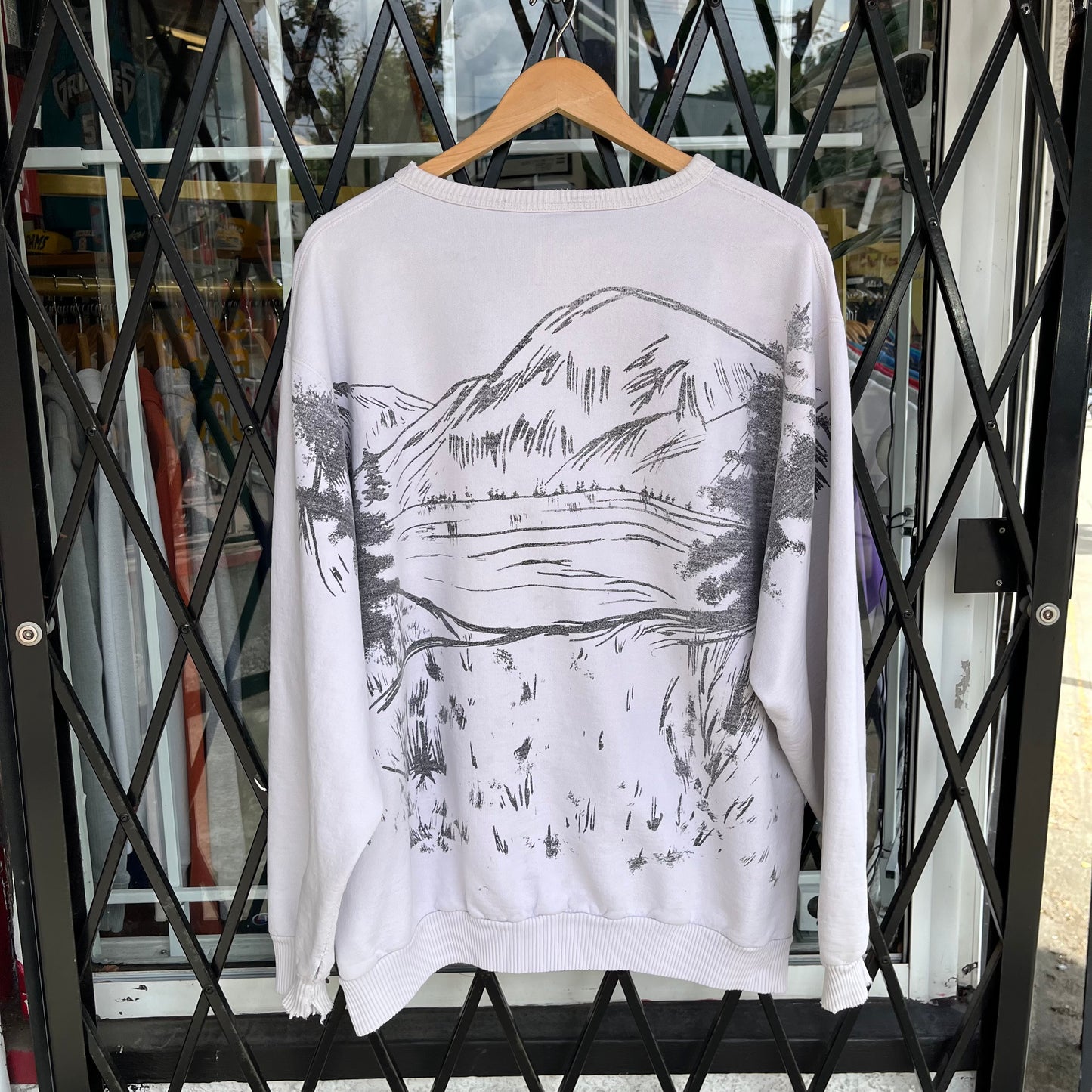 Vintage Bear Oversized Crewneck - Size XXL