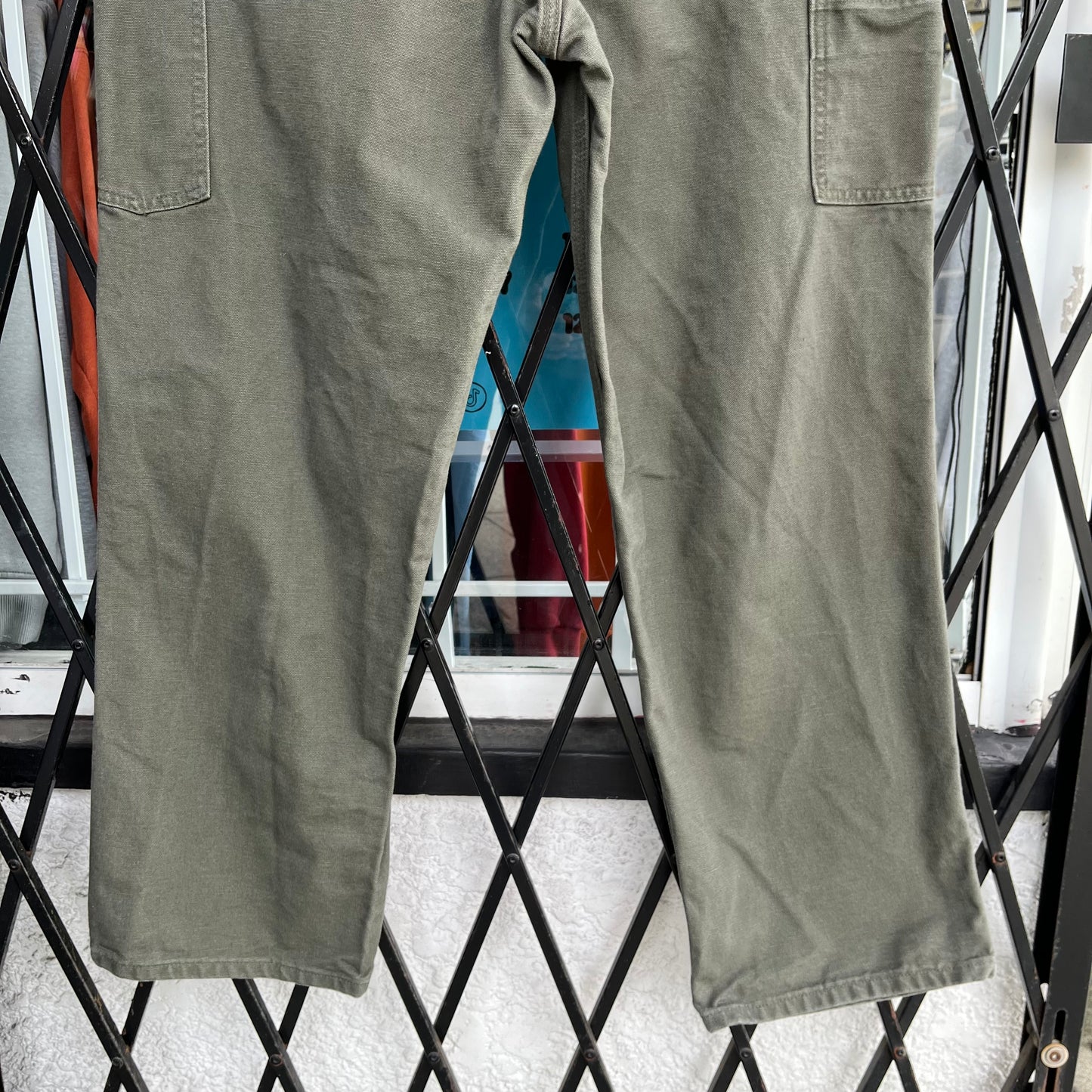 Carhartt Carpenter Pants Green - Size 36W