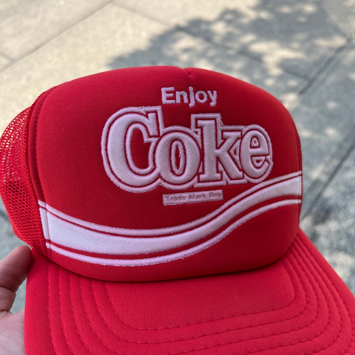 Vintage Coca Cola Trucker Hat