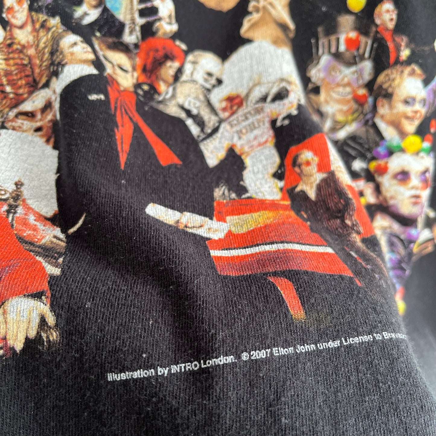2008 Elton John Rocket Man Tour Tee - Size M