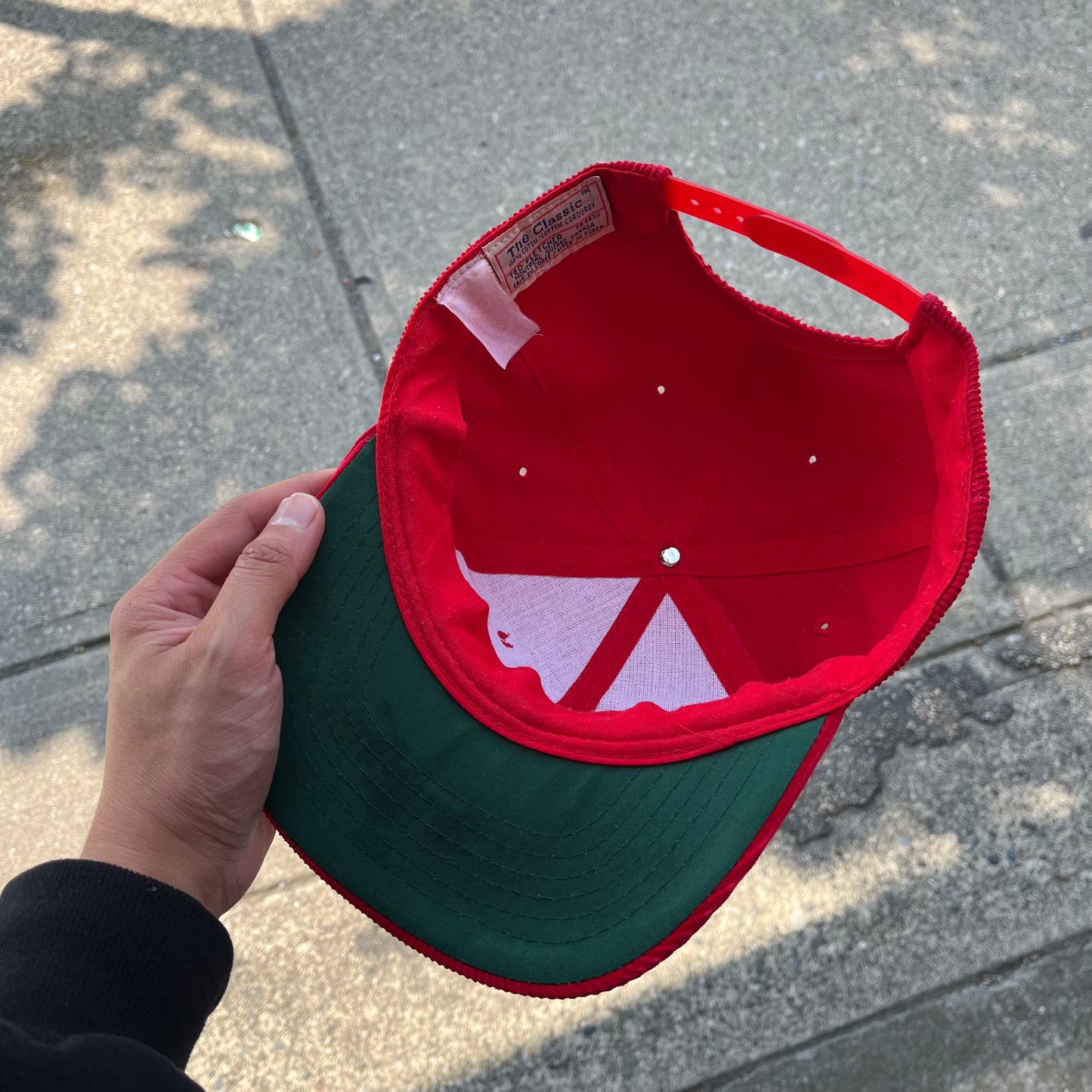 1980’s Ted Fletcher Calgary Flames Corduroy Snapback
