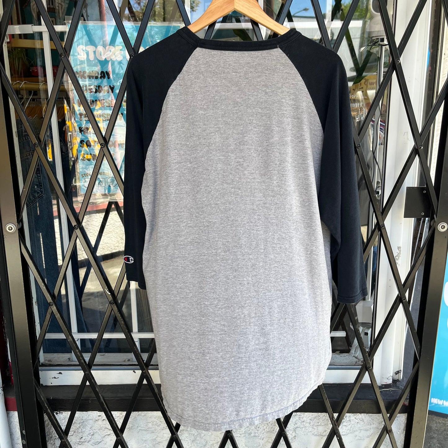 2017 Stussy Vancouver x Champions Raglan Shirt - Size L