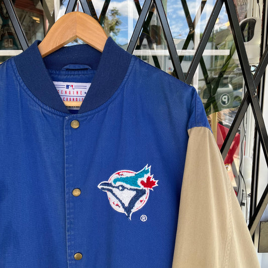 Vintage Starter Toronto Blue Jays Paisley Varsity Jacket - Size M