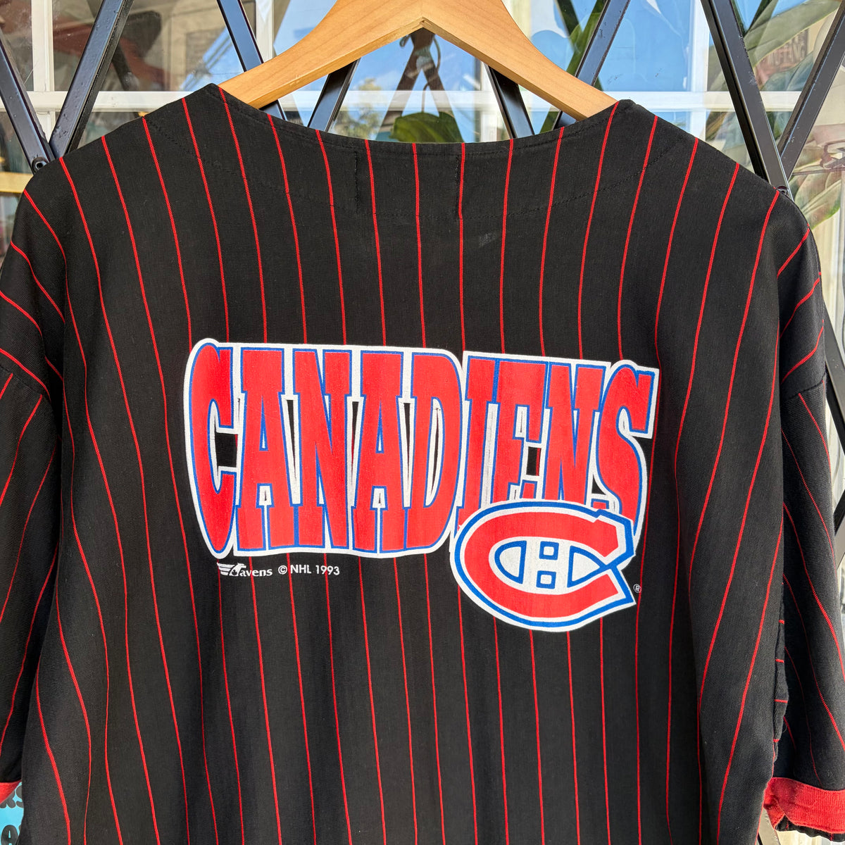 1993 Montreal Canadiens Baseball Jersey - Size M