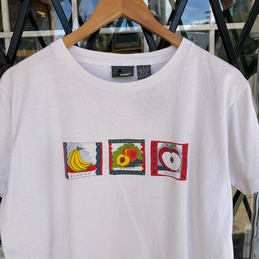 Vintage Fruits Art Tee - Size M