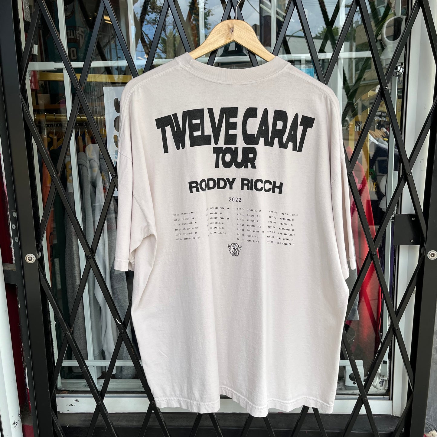 2022 Roddy Rich Tour Tee - Size XXL