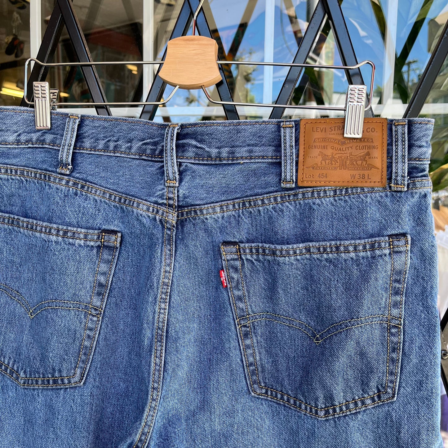 Levi’s Big E Baggy Denim Shorts - Size 38W