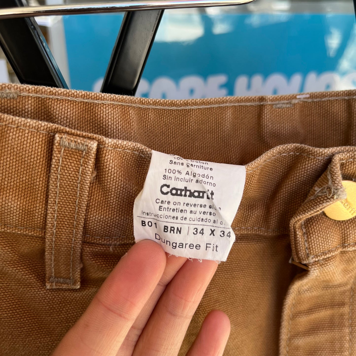 Carhartt Double Knee Work Pants - Size 34W