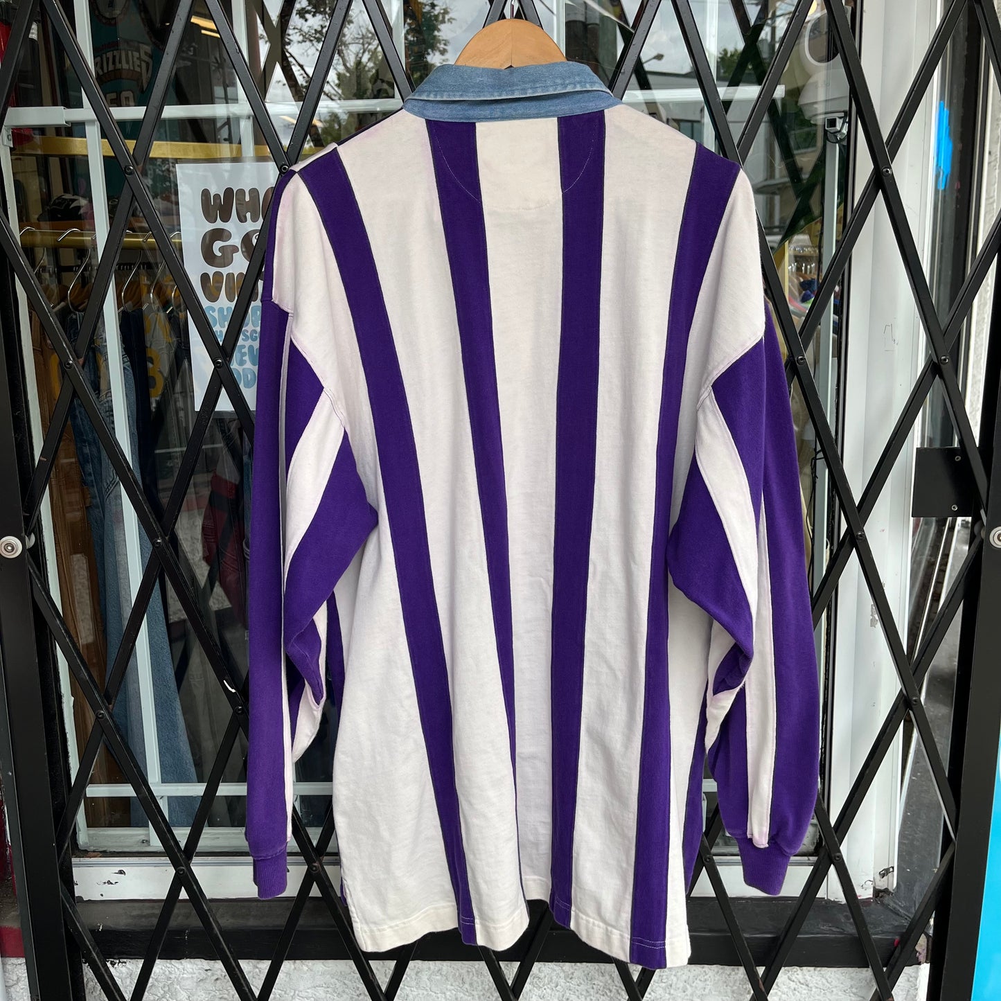 Vintage Washington Huskies Long Sleeve Rugby Shirt - Size XL