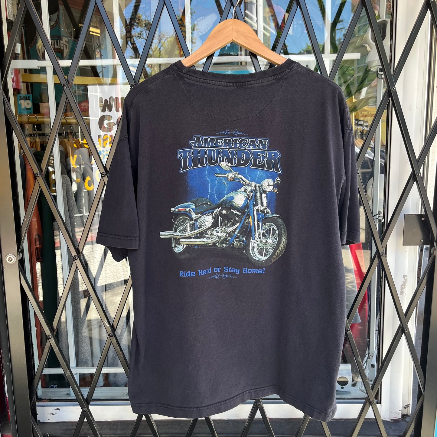 American Thunder Motorcycle Tee - Size XL