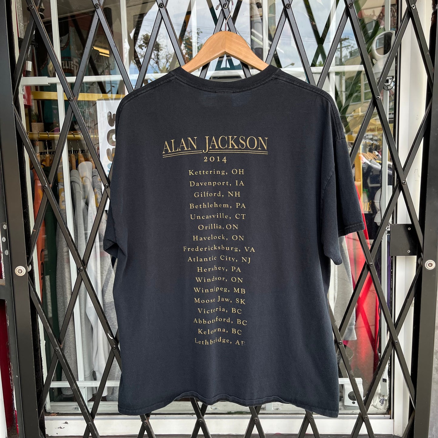 2014 Alan Jackson Tour Tee - Size XL