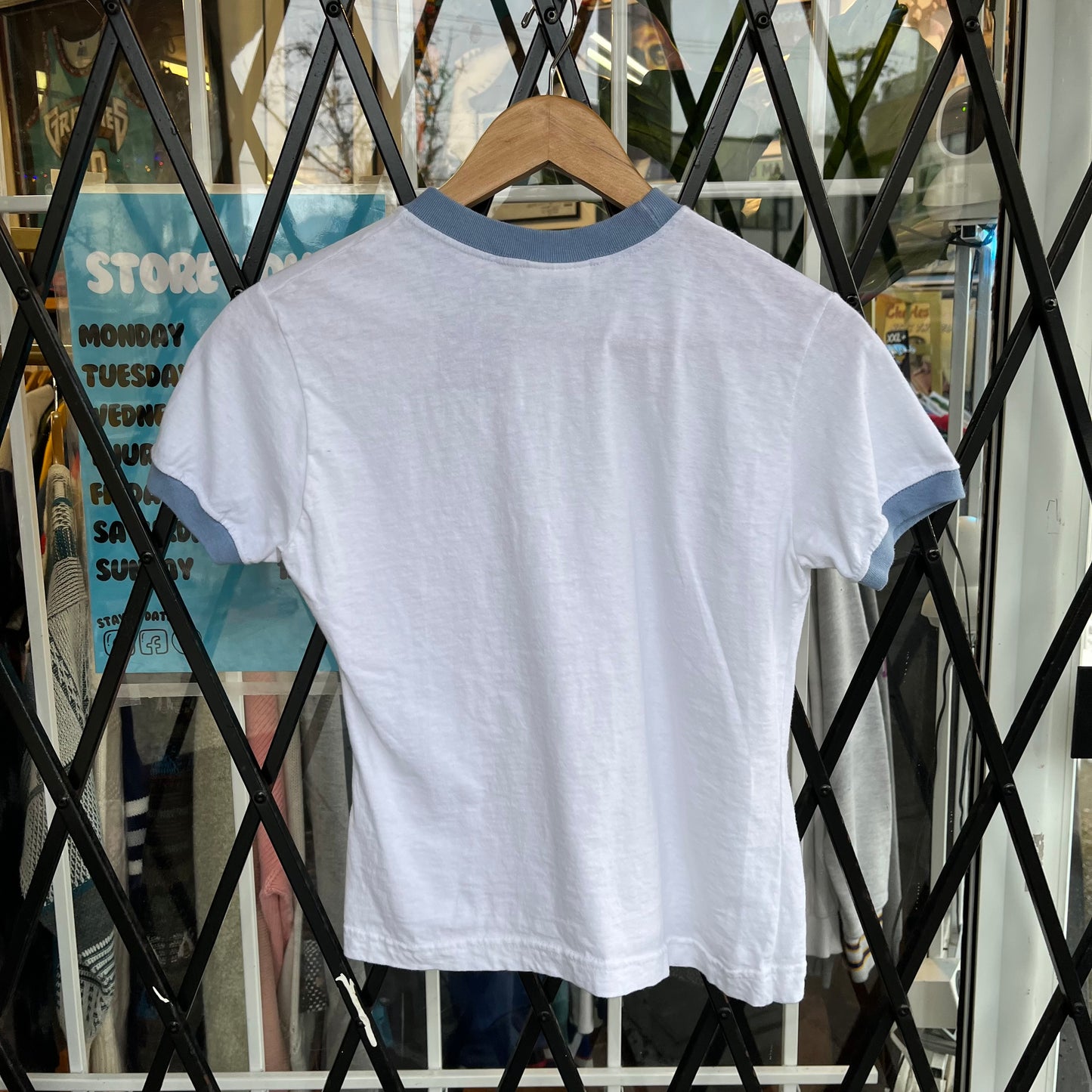 Vintage Adidas Cropped Ringer Tee - Size Womens S