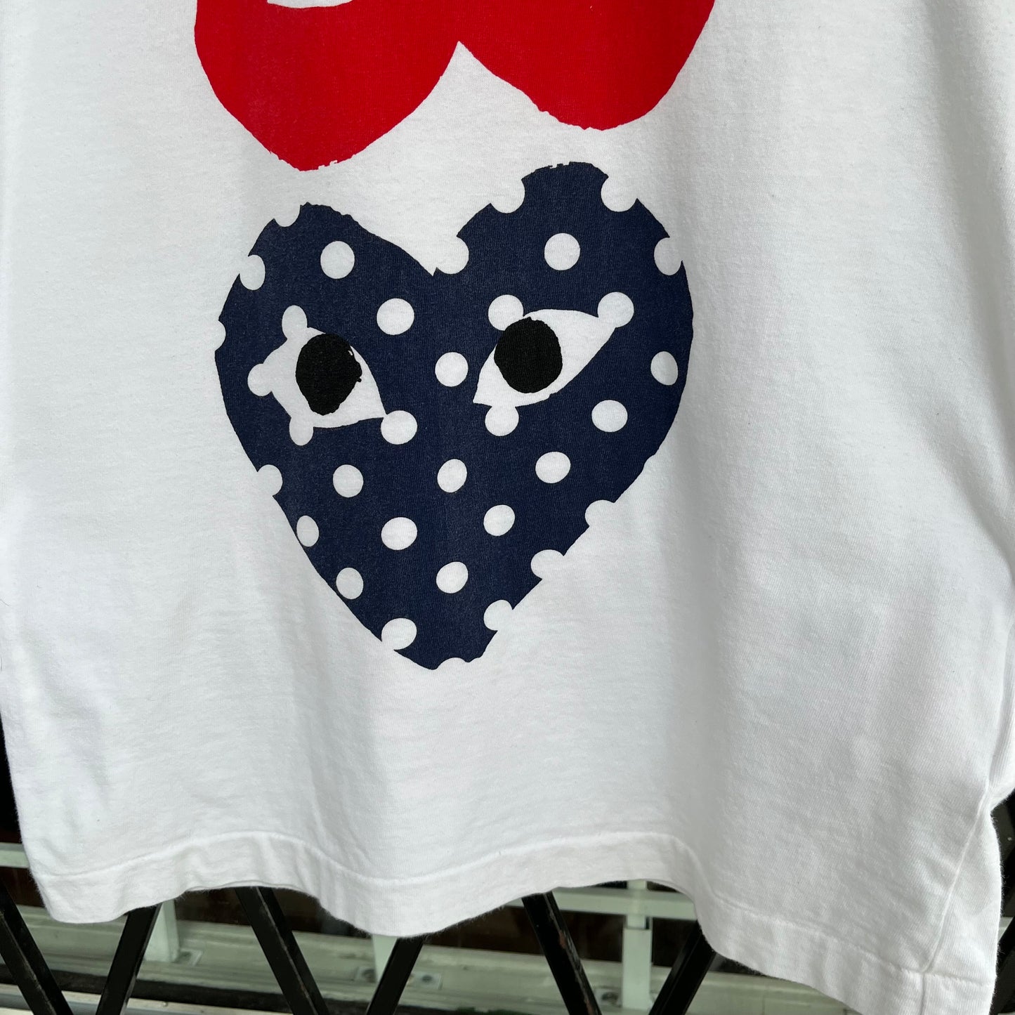 CDG PLAY Tee - Size M