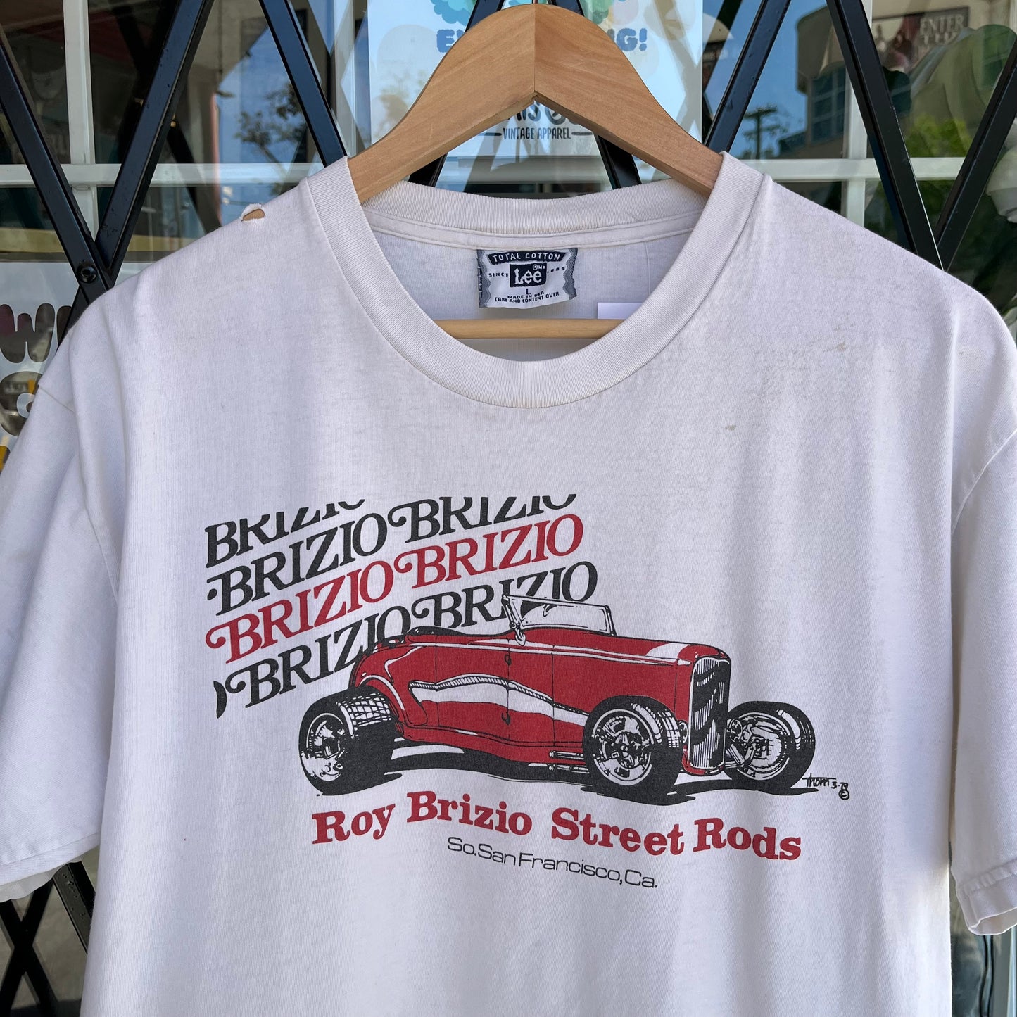 Vintage Roy Brizio Street Rods Tee - Size L