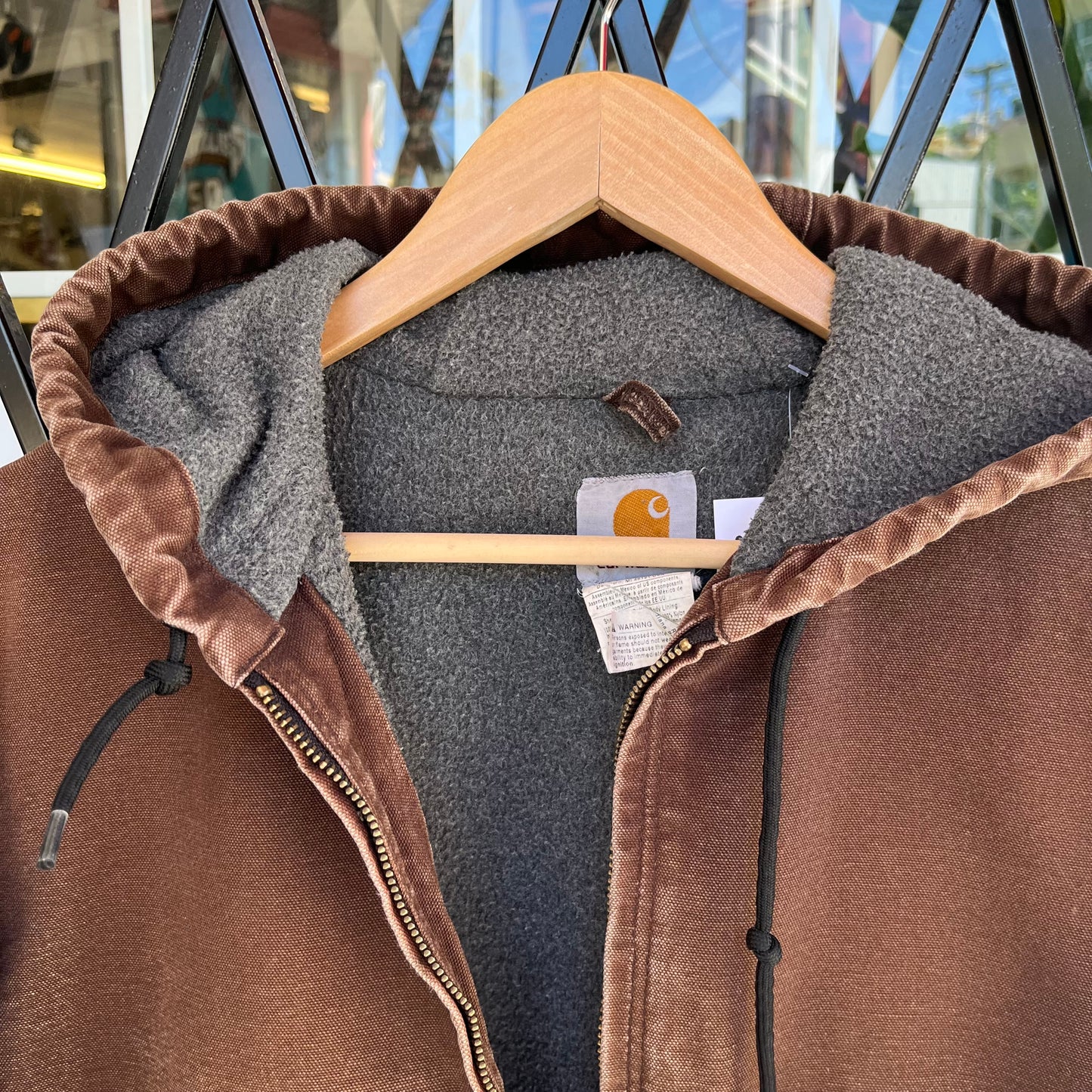 Carhartt Fleece Lined Jacket - Size M