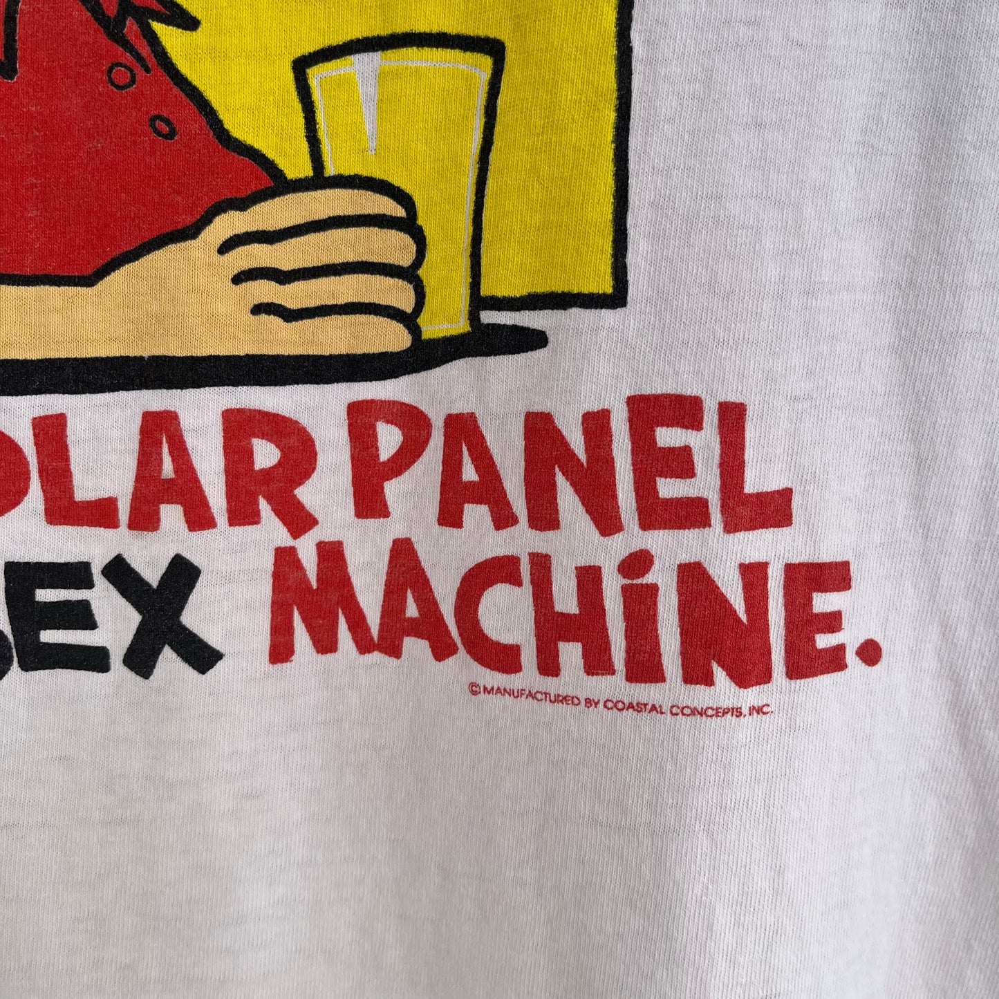 Vintage Bald Guy Parody Tee - Size XL