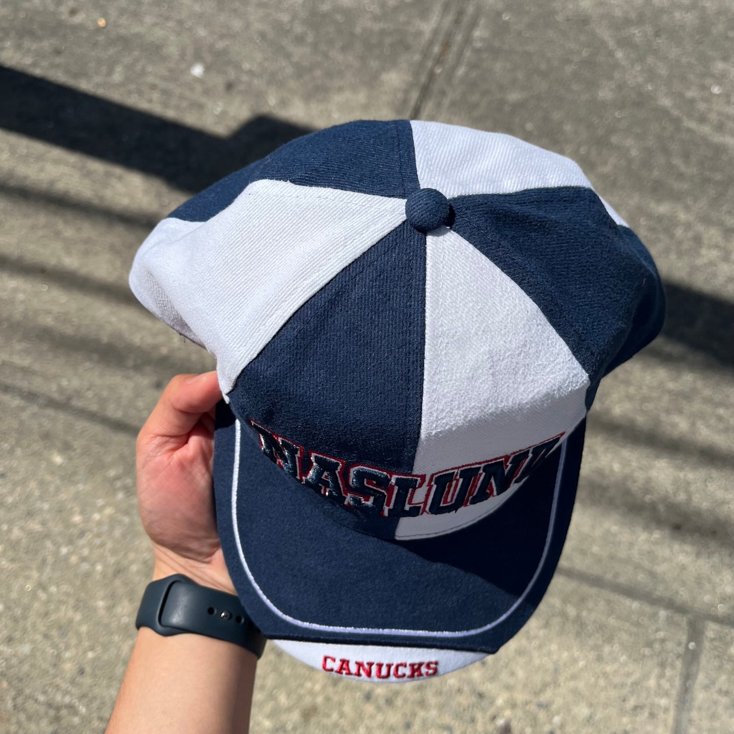 Vintage Vancouver Canucks Marcus Naslund Hat