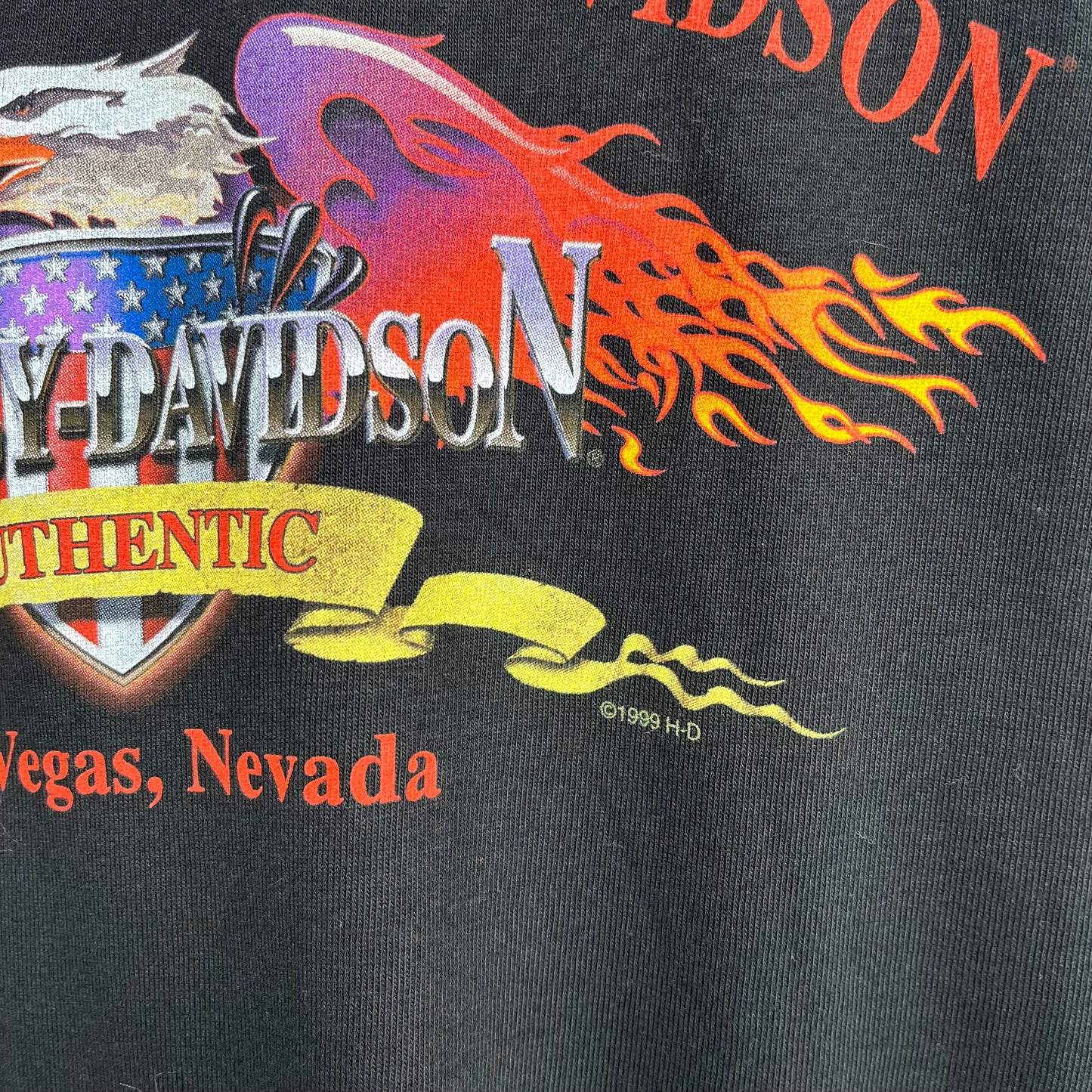 Deadstock 1999 Harley Davidson Tee - Size XL