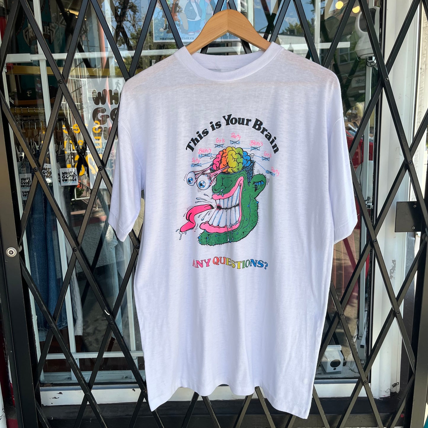 Vintage This is Your Brain Tee - Size L