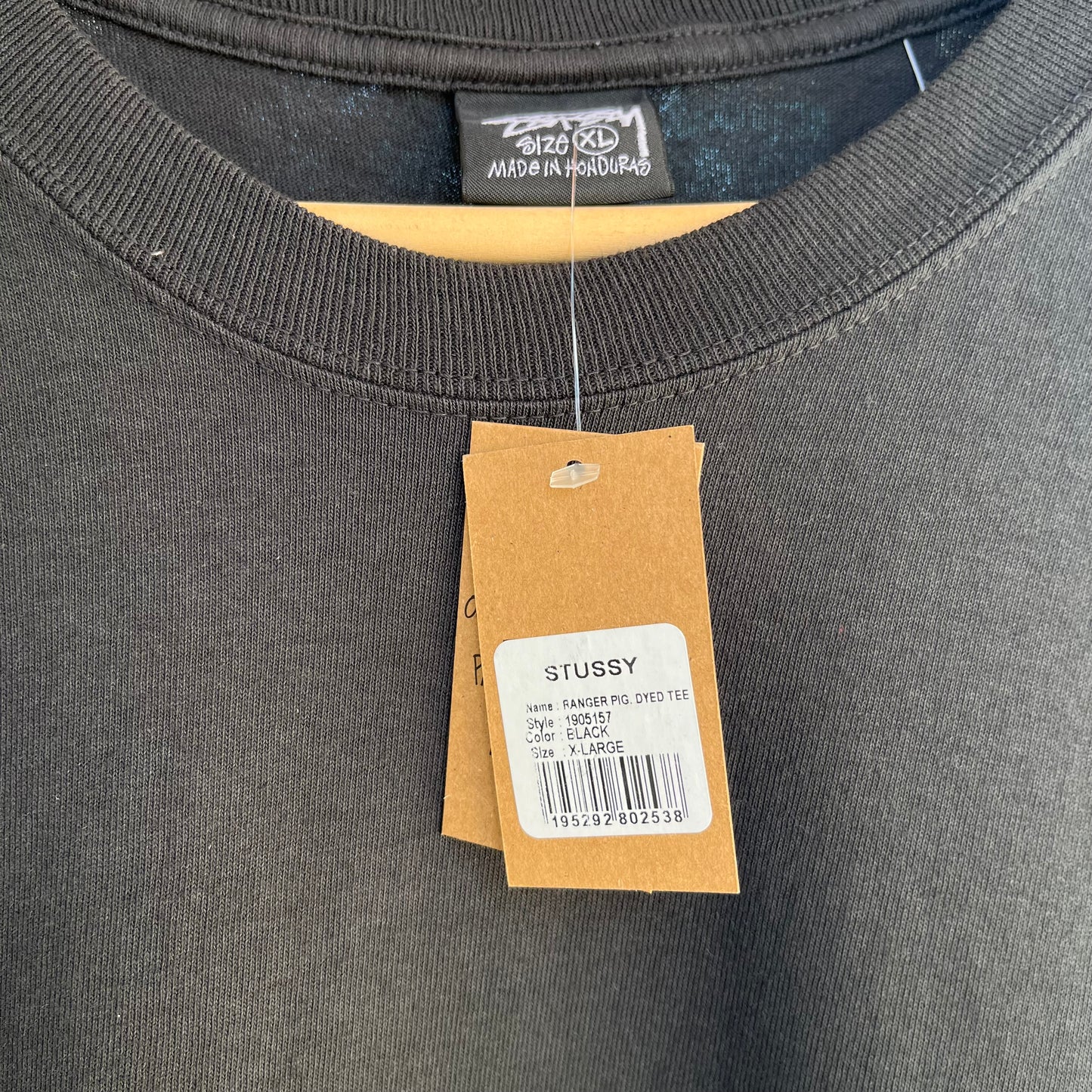 Stussy Ranger Tee Black - Size XL