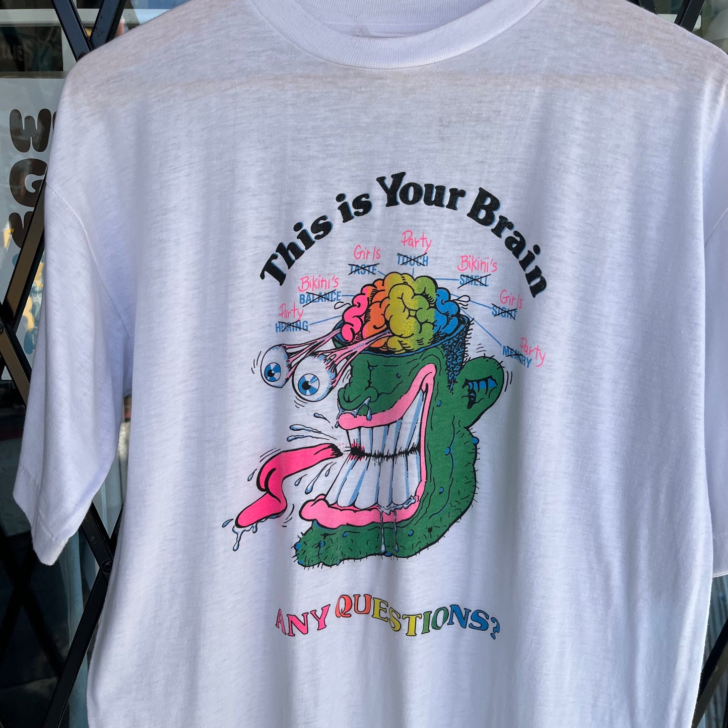 Vintage This is Your Brain Tee - Size L