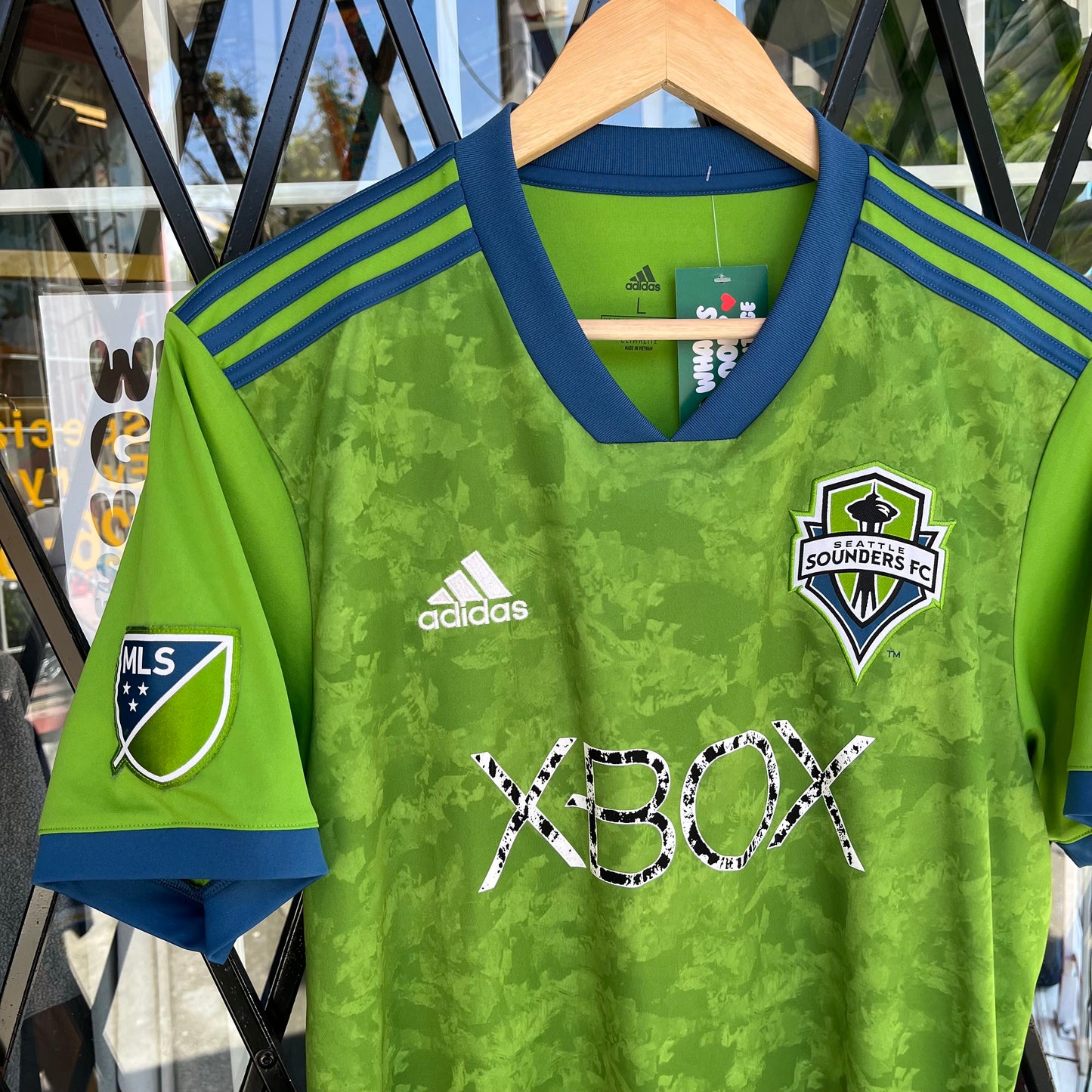 Adidas Seattle Sounders FC Jersey - Size L