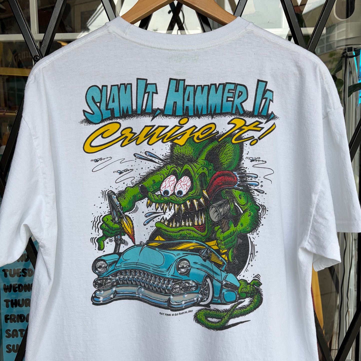 Rat Fink Ed Roth Tee - Size XL