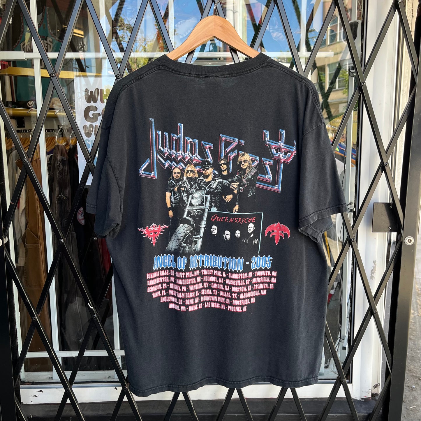 2005 Judas Priest Angel of Retribution Tour Tee - Size XL
