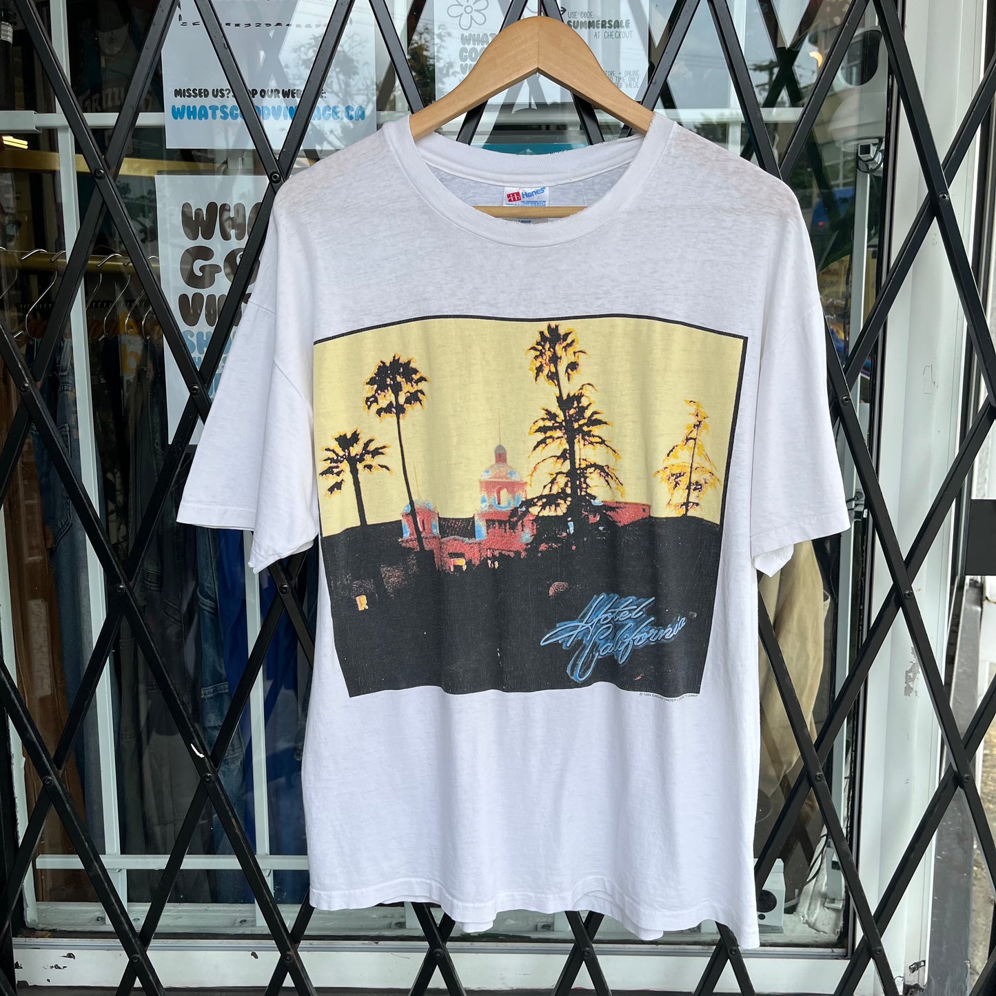 1995 Eagles Hell Freezes Over Tour Tee - Size XL
