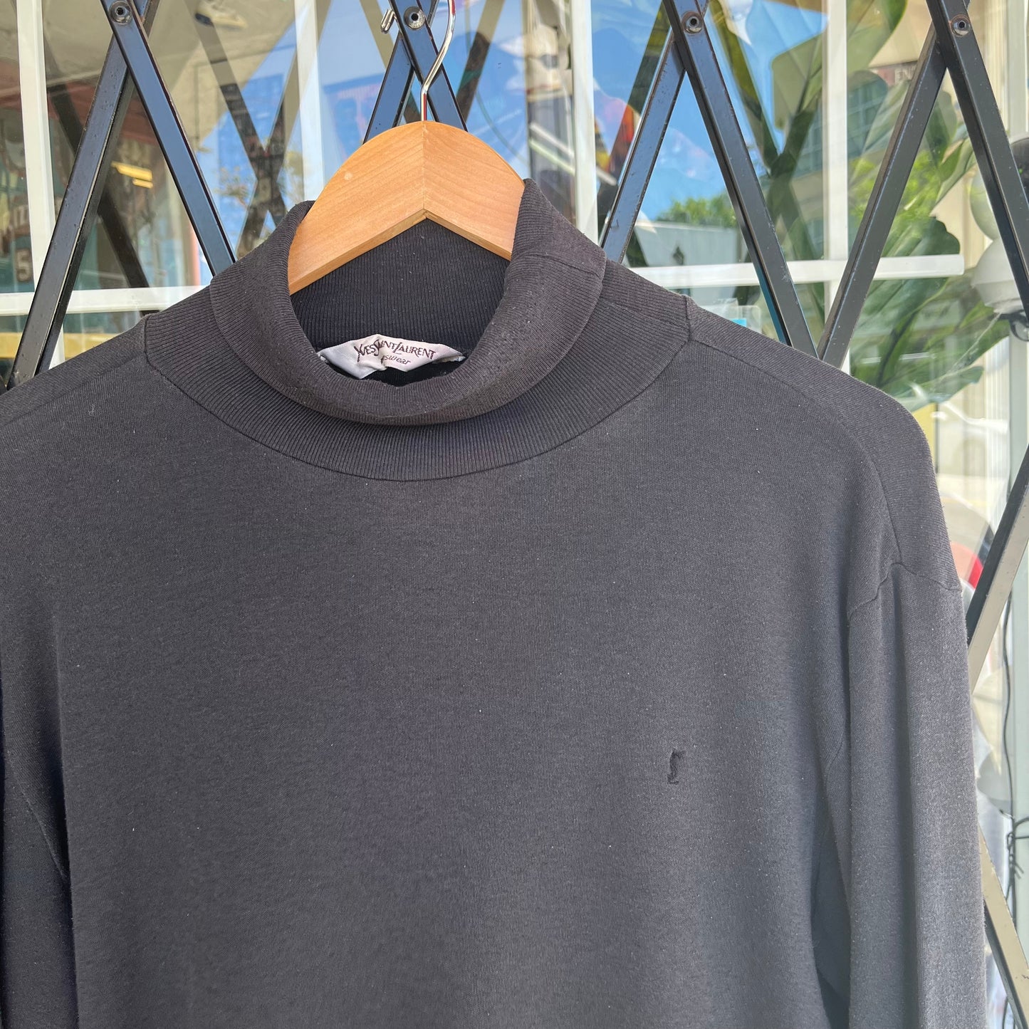Vintage YSL Turtleneck Long Sleeve - Size XL