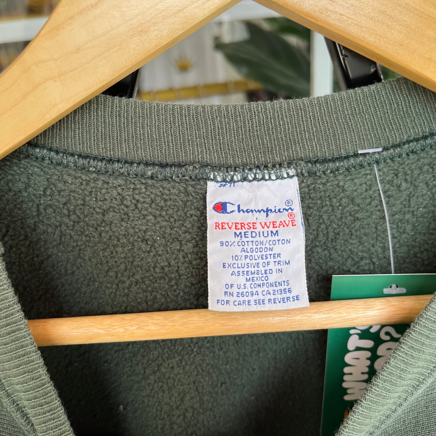 Vintage Champion Reverse Weave Crewneck - Size M