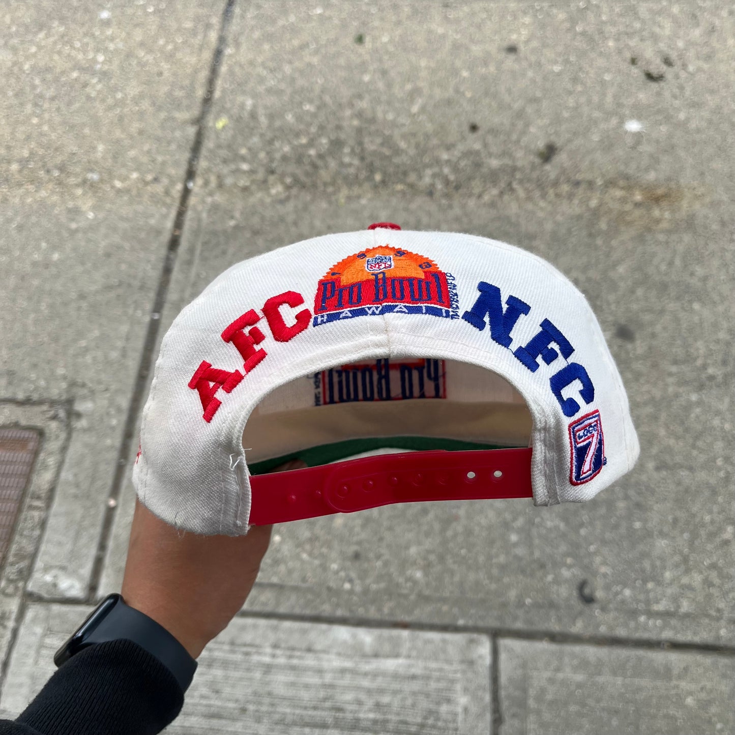 1993 Logo 7 NFL Pro Bowl Hawaii Snapback