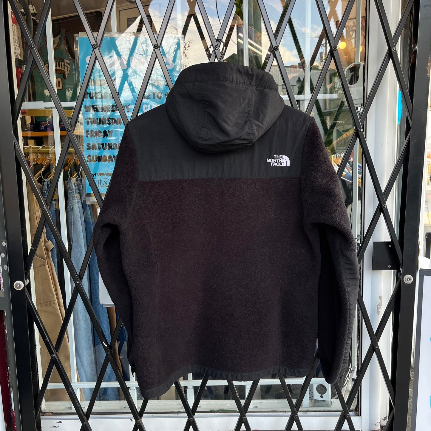 The North Face Hooded Denali Jacket - Size Womens M