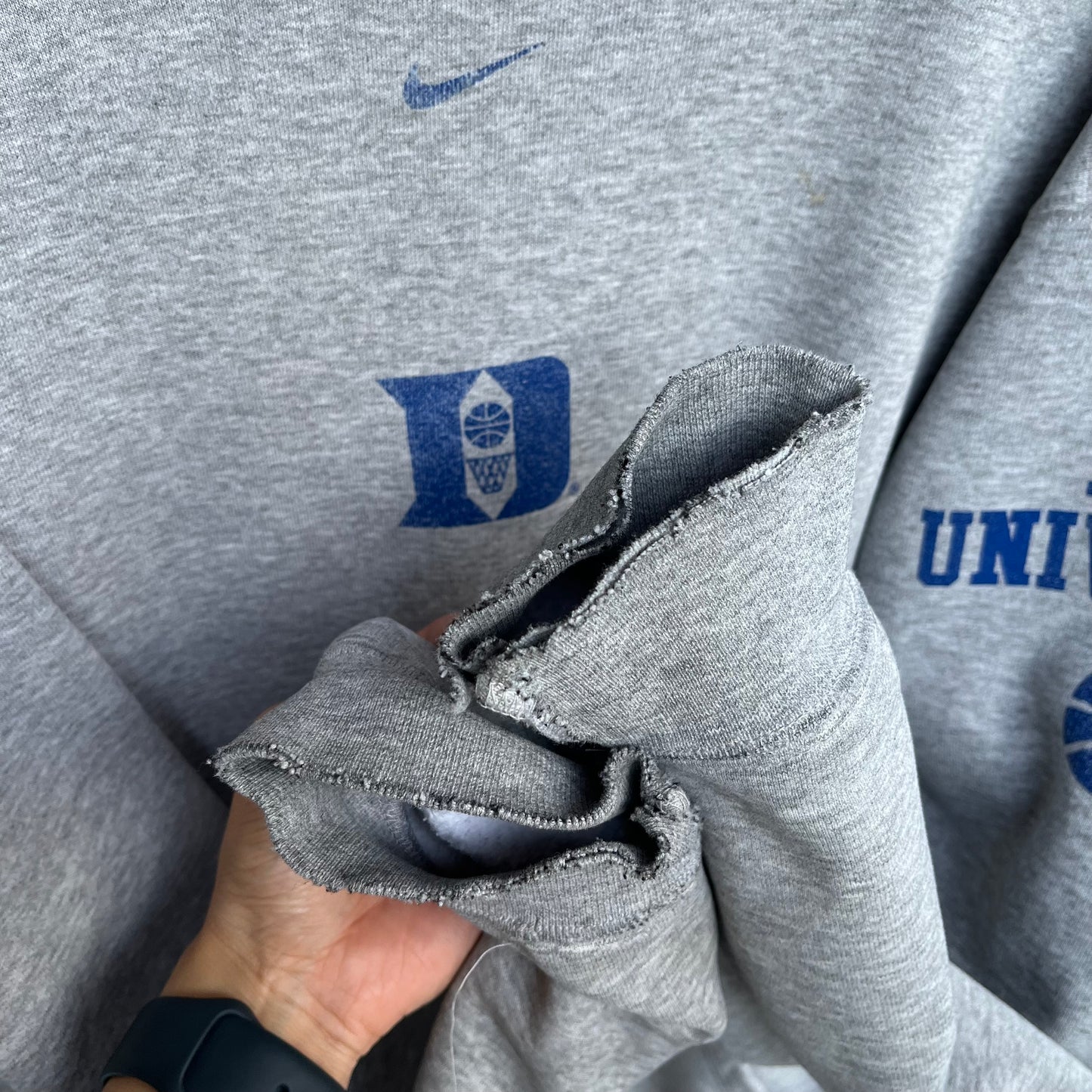 Vintage Nike Duke University Hoodie - Size XL