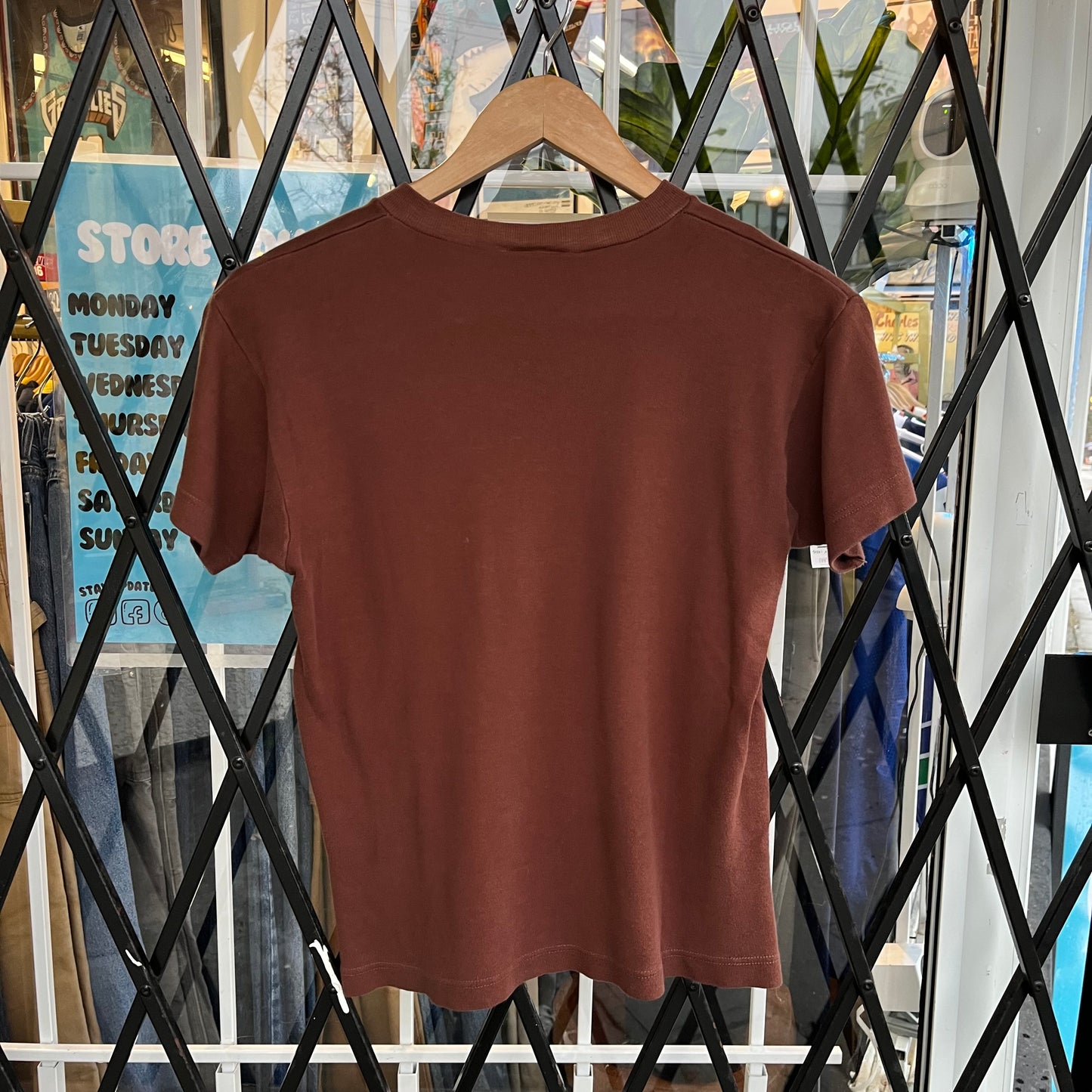 Vintage Blank Pocket Tee - Size Womens M