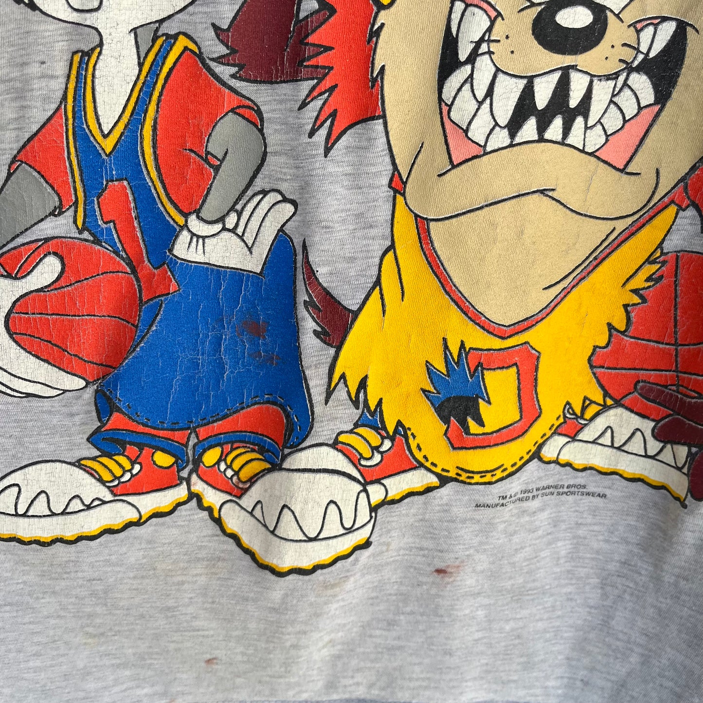1993 Looney Tunes Oversized Shirt - Size L