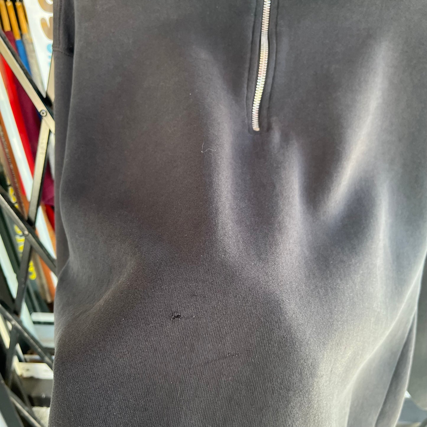 Russell Quarter Zip Sweater - Size L