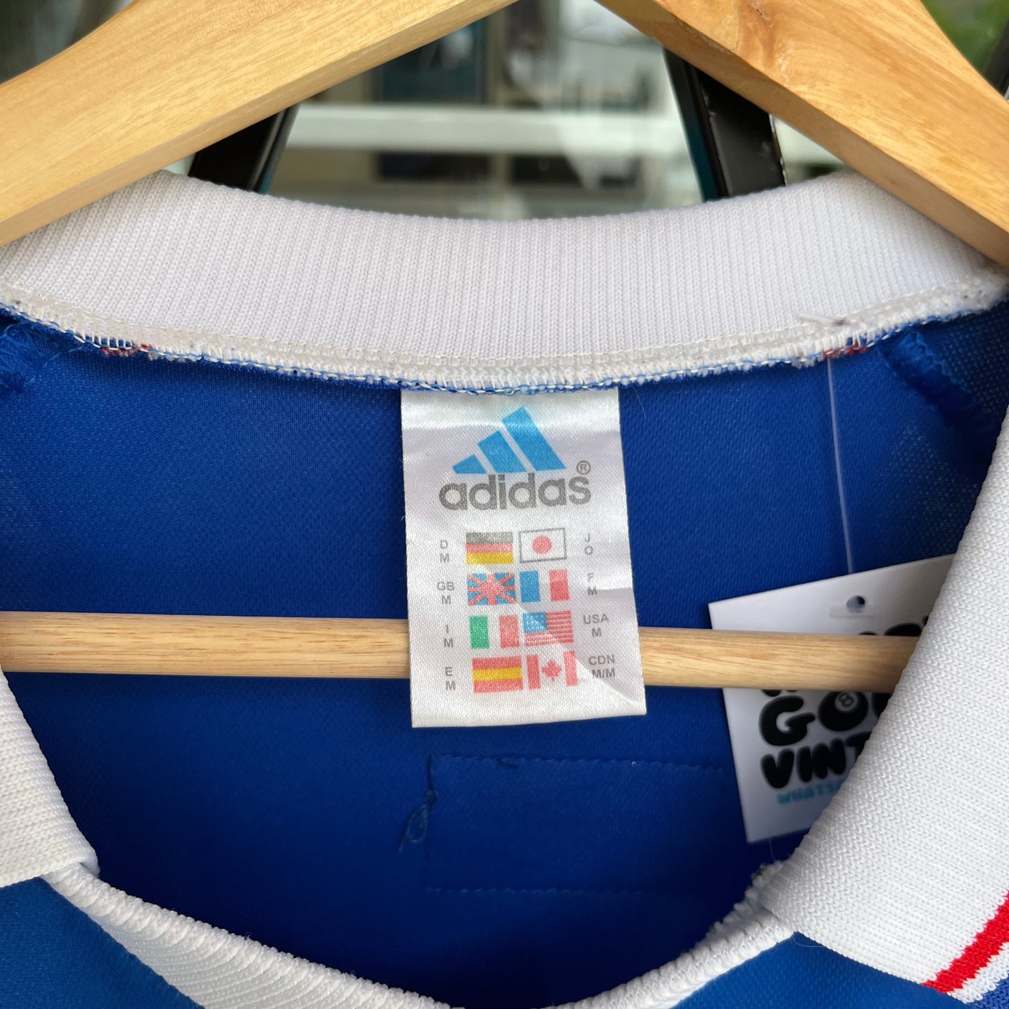 Replica Adidas France 98 Zidane Jersey - Size M