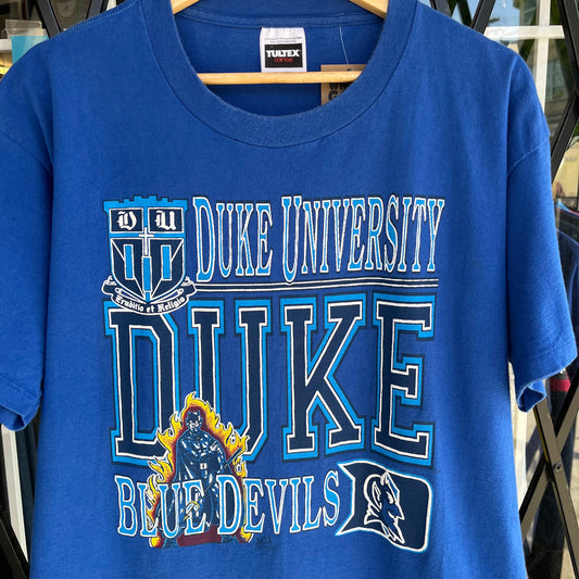 Vintage Duke University Blue Devils Tee - Size XL