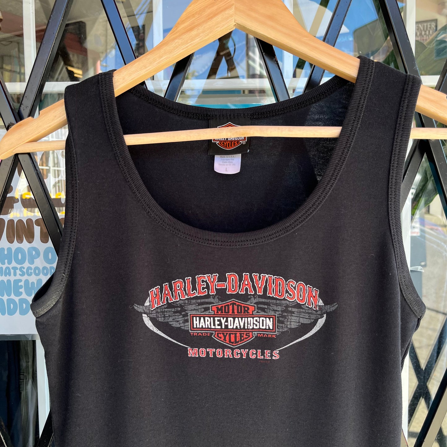 Harley Davidson Tank Top - Size Womens L