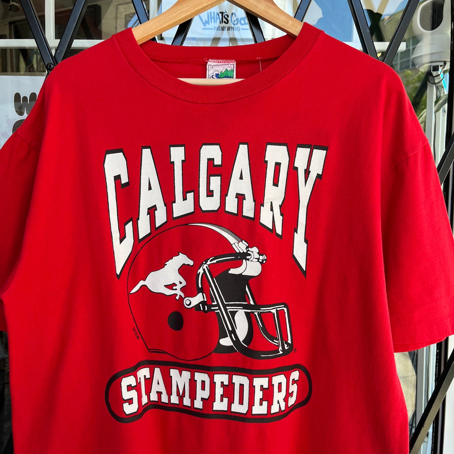 Vintage Calgary Stampeders Tee - Size L