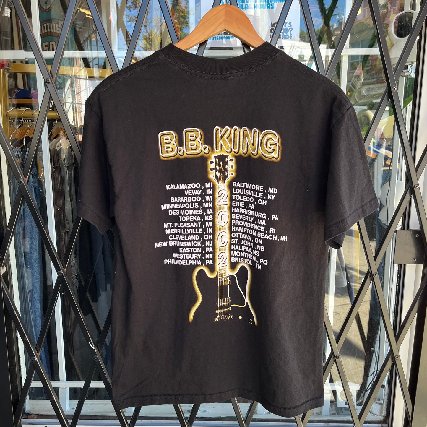 2002 BB King Tour Tee - Size M